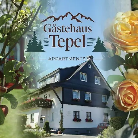 Vendégház Gaestehaus Tepel